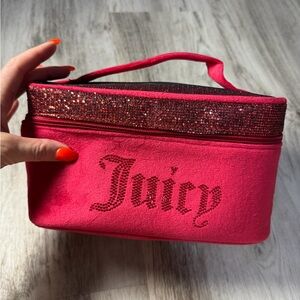 Juicy Couture Sparkling Red Makeup Case